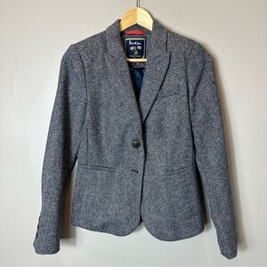 Boden wool houndstooth blazer